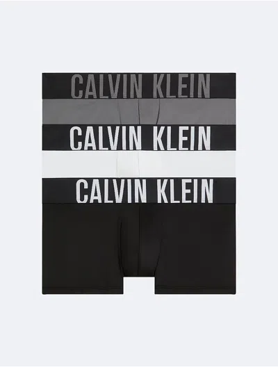 CALVIN KLEIN MEN'S INTENSE POWER 3-PACK LOW RISE TRUNK