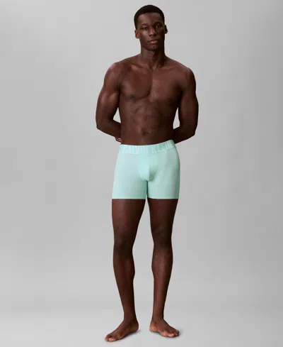 Calvin Klein Men's Intense Power Athletic Boxer Brief In Blue