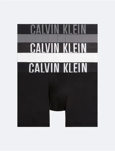 Calvin Klein Men's Intense Power Micro 3-pack Boxer Brief In Multi