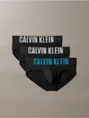Calvin Klein Men's Intense Power Micro 3-pack Hip Brief In Black