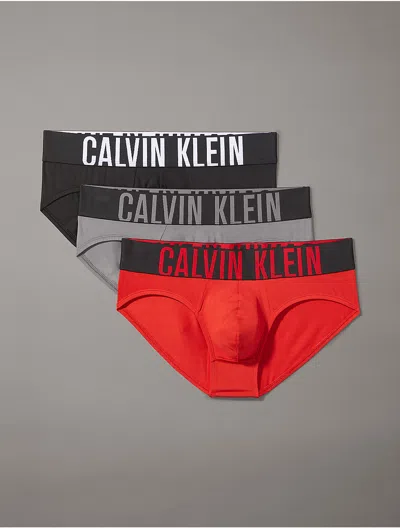 Calvin Klein Men's Intense Power Micro 3-pack Hip Brief In Multi