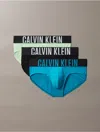 Calvin Klein Men's Intense Power Micro 3-pack Hip Brief In Blue