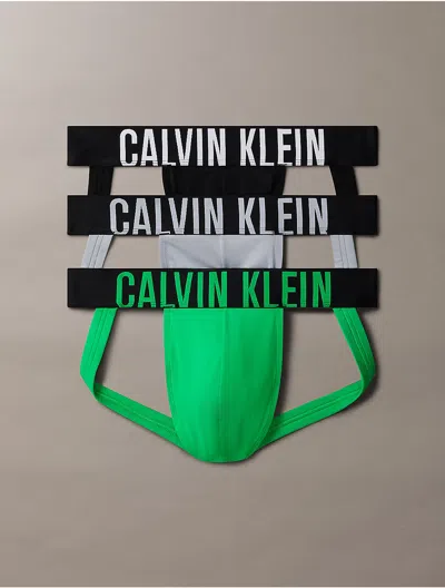 Calvin Klein Men's Intense Power Micro 3-pack Jock Strap