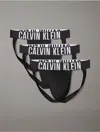 Calvin Klein Men's Intense Power Micro 3-pack Jock Strap In Black