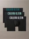 Calvin Klein Men's Intense Power Micro 3-pack Boxer Brief In Black