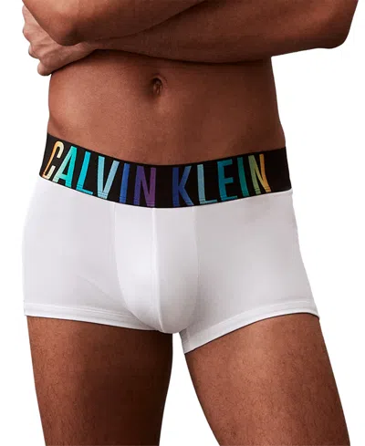 Calvin Klein Men's Intense Power Pride Low-rise Trunks In White