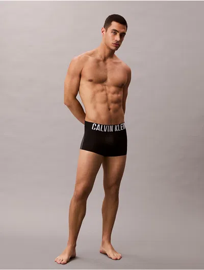Calvin Klein Men's Intense Power Sport Low Rise Trunk In Black