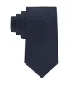 Calvin Klein Men's Iris Stripe Pattern Tie In Blue