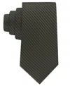 Calvin Klein Men's Iris Stripe Pattern Tie In Green