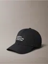 Calvin Klein Men's Kate Moss Baseball Cap In Black