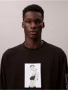 Calvin Klein Men's Kate Moss Graphic Relaxed T-shirt In Black