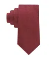 Calvin Klein Men's Khloe Textured Solid Tie In Red
