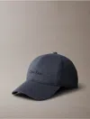 Calvin Klein Men's Layered Monogram Logo Graphic Baseball Cap In Blue