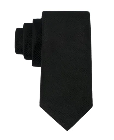 Calvin Klein Men's Leah Micro Geometric Tie In Black