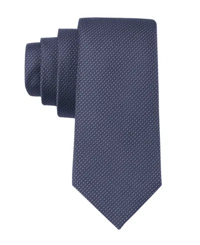 Calvin Klein Men's Leah Micro Geometric Tie In Blue