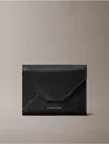 Calvin Klein Men's Leather Envelope Bifold Wallet In Black