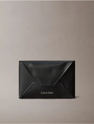 Calvin Klein Men's Leather Envelope Card Case