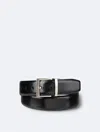 Calvin Klein Men's Leather Reversible Dress Belt