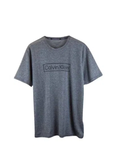 Calvin Klein Men's Light Weight Shirt In Heather Gret In Grey