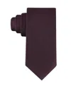 Calvin Klein Men's Lily Micro Geometric Tie In Burgundy