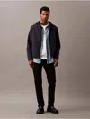 Calvin Klein Men's Lined Soft Shell Jacket In Dark Sapphire