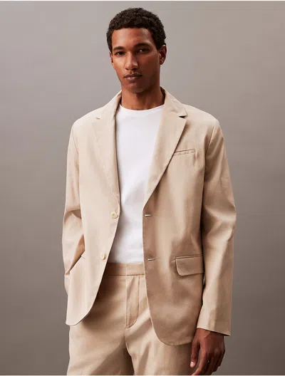 Calvin Klein Men's Linen Blend Blazer