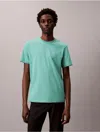 Calvin Klein Men's Liquid Touch Crewneck T-shirt In Green