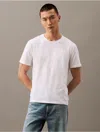 Calvin Klein Men's Liquid Touch Crewneck T-shirt In Brilliant White