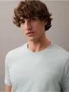 Calvin Klein Men's Liquid Touch Crewneck T-shirt In Cloud Blue
