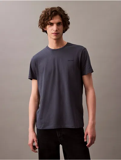 Calvin Klein Men's Liquid Touch Crewneck T-shirt In Ink