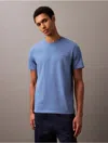 Calvin Klein Men's Liquid Touch Crewneck T-shirt In Moonlight Blue