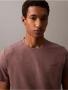 Calvin Klein Men's Liquid Touch Crewneck T-shirt In Plum Truffle