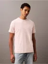 Calvin Klein Men's Liquid Touch Crewneck T-shirt In Silver Peony