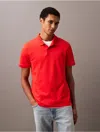 Calvin Klein Men's Liquid Touch Polo Shirt In Red