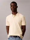 Calvin Klein Men's Liquid Touch Polo Shirt In Nude