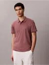 Calvin Klein Men's Liquid Touch Polo Shirt In Pink