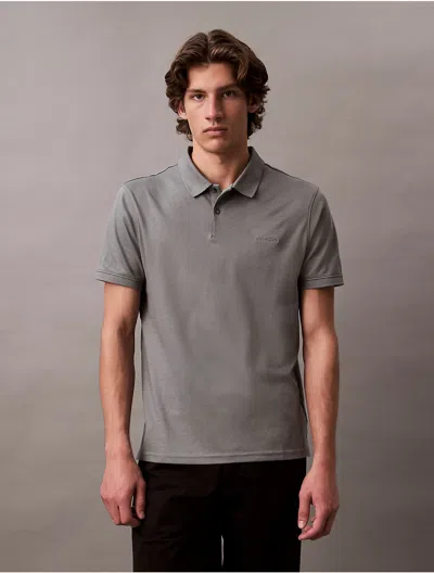 Calvin Klein Men's Liquid Touch Polo Shirt In Sedona Sage