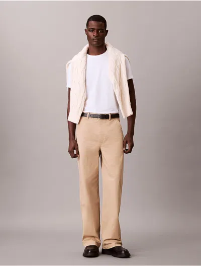 Calvin Klein Men's Liquid Touch Slim T-shirt In Neutral