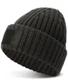 Calvin Klein Men's Lofty Shaker Logo Beanie In Brown
