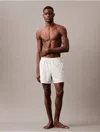 Calvin Klein Men's Logo Badge Solid Swim Shorts In Hint Of Mint