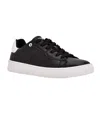 Calvin Klein Men's Lucio Lace Up Sneakers In Black,white Croc
