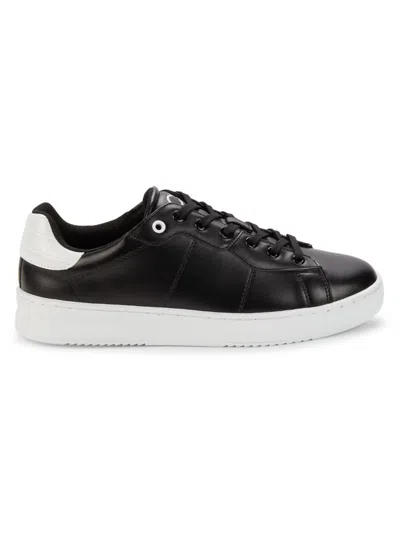 Calvin Klein Men's Lucio Casual Lace Up Sneakers Men's Shoes In Black