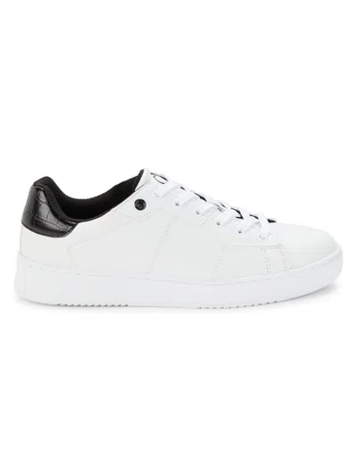 Calvin Klein Men's Lucio Lace Up Sneakers In White