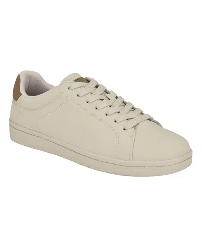 Calvin Klein Men's Lukani Lace-up Casual Sneakers In Taupe