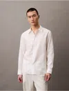 Calvin Klein Men's Lyocell Blend Relaxed Button-down Shirt