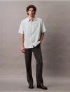 Calvin Klein Men's Lyocell Blend Relaxed Button-down Shirt