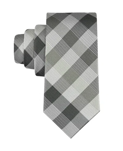 Calvin Klein Men's Maddox Grid Tie In Green