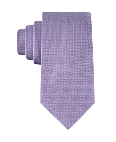 CALVIN KLEIN MEN'S MANON MICRO SOLID TIE