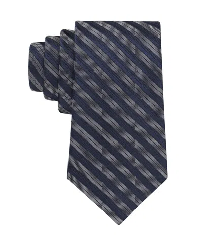 Calvin Klein Men's Margot Stripe Tie In Blue