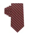 Calvin Klein Men's Margot Stripe Tie In Red